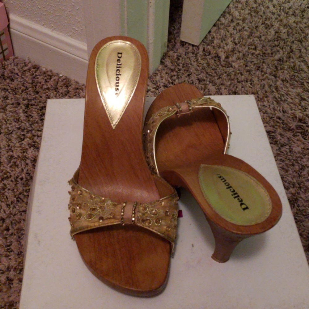 Gold Heels
